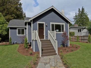 Blue Seattle House