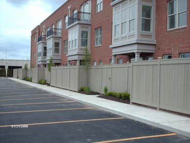 Wood fences