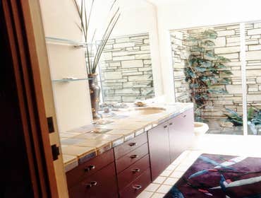 1982: Light Infused Batth Immediately after completing their master bedroom and bath remodel the homeowner asked us to do this addition. The addition t