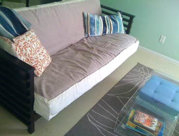 Beachy Zen Condo Long Beach condo remodel. Complete design, decorating, and painting completed by Bemiller Painting.