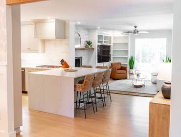 Photos by Albrecht, LLC #1 Through strategic space planning, thoughtful material selections, and custom craftsmanship, this first-floor renovation tran