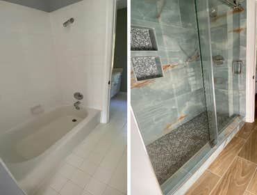 Photos by HGH Builders, Inc. #6 Bathroom Remodel