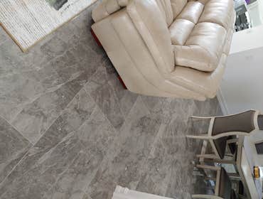 NEW TILE FLOOR