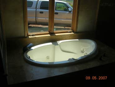 Gilroy Master Bath Mixed Travertine