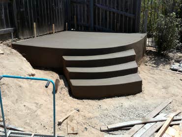Raised seating area