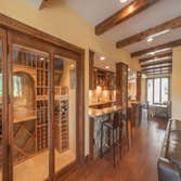 Rustic Finished Basement