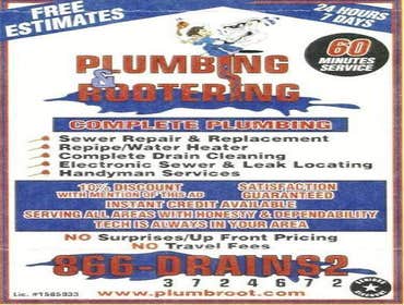 Plumbing And Rootering Inc Project 1