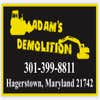 Adam's Demolition logo