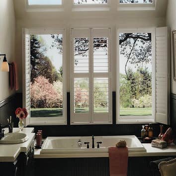 Wooden White Shutter
