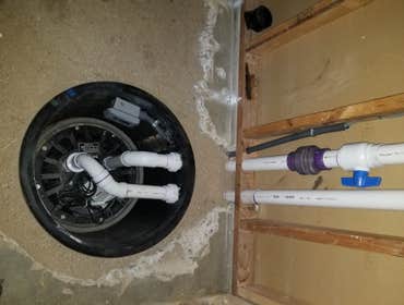 Sump Pump for master bath