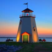 Lighthouse at Lake Hefner