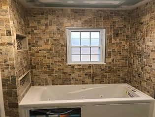 Residential bath install