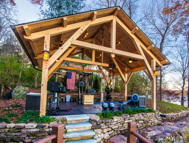 Photos by Homestead Timber Frames #1