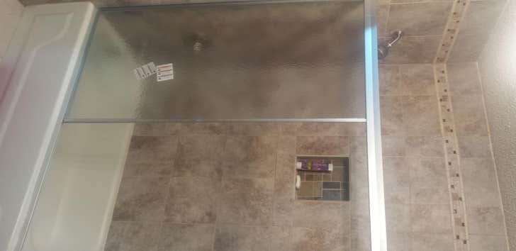 Tub/Shower Tile and door insta
