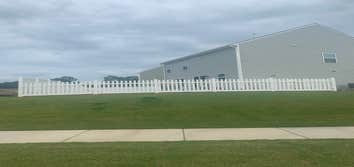 Photos by Lifetime Construction #2 This was a 210ft long custom vinyl fence done in April of 2020