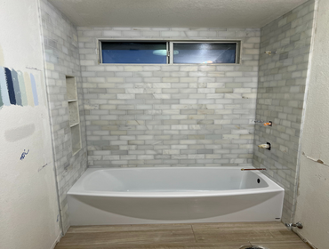 Photos by Full Tile Flooring Inc #1 At Full Tile Flooring Inc., we transform your spaces with quality, design, and precision. We specialize in remodeli