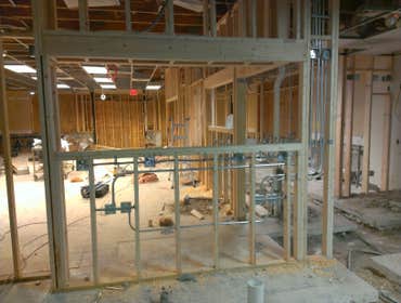 Dairy Queen Grill & Chill Electrical Wall Rough in
