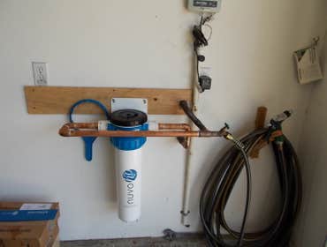 Water conditioner installation