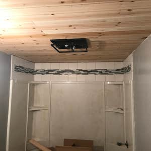Jason Durso Photos of a bathroom remodel.