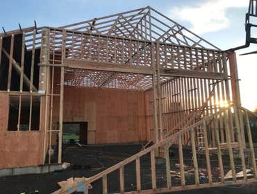 Garage build Assisted on the build of this garage start to finish.