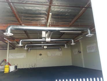 Commercial spiral duct