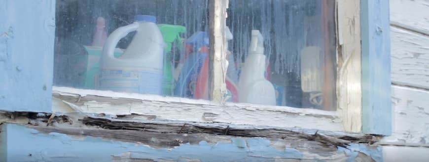 more peeling paint and rot.