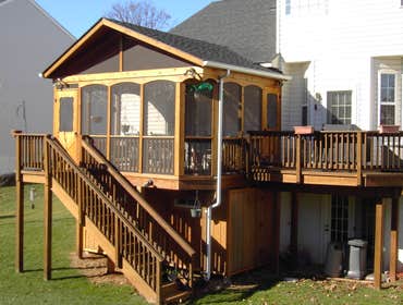 Addison Carpentry Project 1 Remodeling ,decks, screen, porches, garages, additions, built in shelves and cabinets