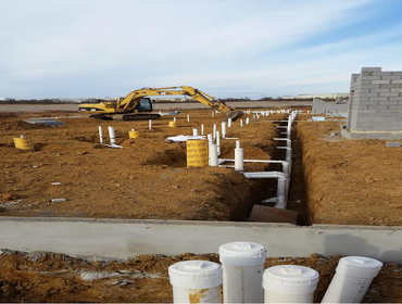 Ground work and Sewer installation