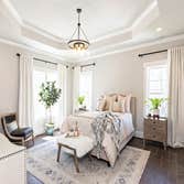 The Randolph Model Home Primary Bedroom