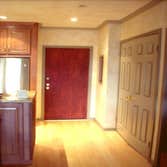 Faux Wood Door - Color Wash Walls