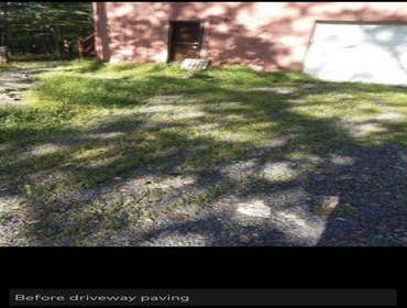 Before paving