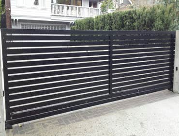 Calabasas Driveway Iron Gate