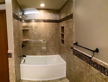 OUR WORK No project is too small! Since 2004, our professional staff has kept the promise of providing you with a rare blend of quality workmanship and