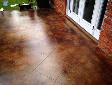Exterior Decorative Concrete