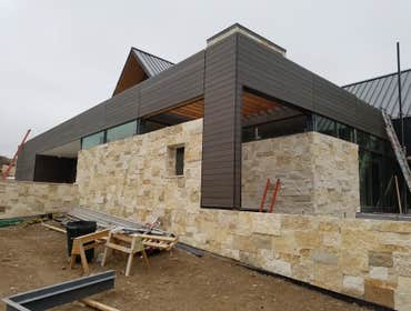 TruGrain made with Resysta This home owner hired DJK Construction, Inc. to install TruGrain made with Resysta 4 Channel Hollow profile with custom trim