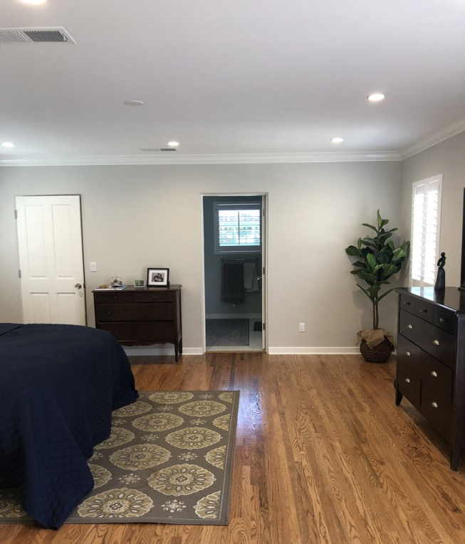 Vintage Inspired Minimalist Bedroom