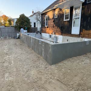 NORTHFIELD NJ FOUNDATION Excavation, Footing, Foundation Wall, Damp Proofing, Grading.