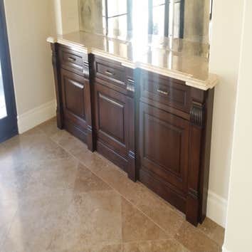 Custom buffet cabinerty