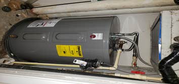 Rheem Water heater installed in 360 Condos downtown Austin