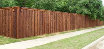 Board on board cedar