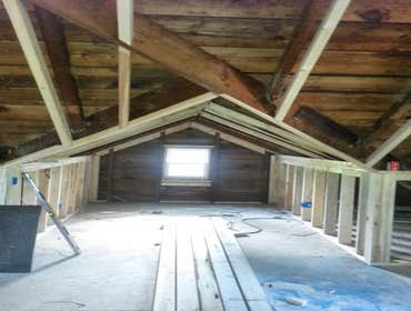 attic addition before photos