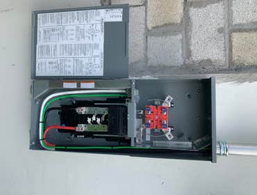 New Meter Combo for service entrance