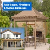 Paradise Builders Patio Cover Installation Patios and backyards are no longer places for only flowers and lawns. They are turning into entertainment ar