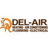 Del-air Heating, Air Conditioning, plumbing and Electrical logo
