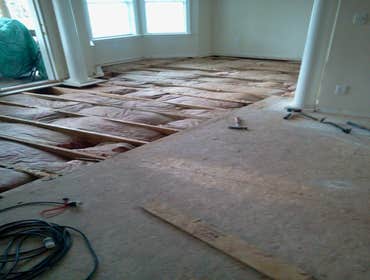 Before Flooring Renovation