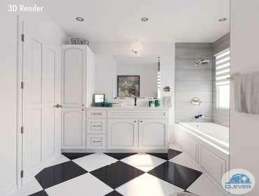 Bathroom Renovation - Mountain View
