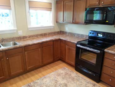 new cabinets and countertops,