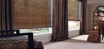 Wood Blinds & Drapery Panels