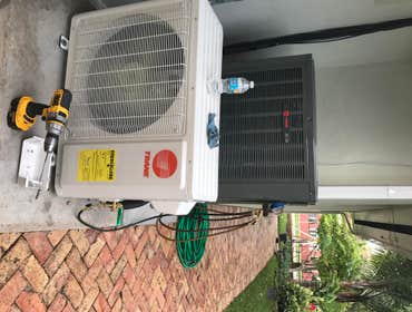 Installing Trane Great Job