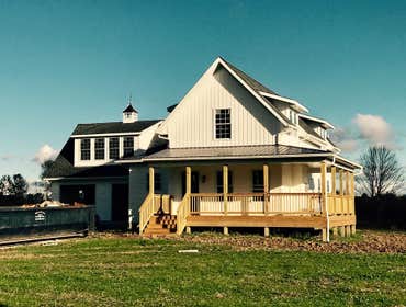 Custom farm house